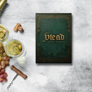 Hembryggarens receptlogg, mjuk pärm | Cyser Brewing Notebook