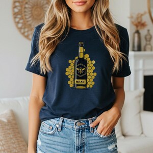 Mead Maker Shirt, Melomel Lover Tee, Norse Mythology, Wine Lover T-Shirt, Homebrewer Gift, Mead Making Enthusiast, Braggot Drinkers T Shirt