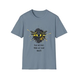 Beekeeper Dad T-Shirt, Mead Makers Funny Tee, Unisex Bee Shirt, Gift for Beekeeper, Beekeeping Gift, Mead Maker Present, Honey Lover Shirt