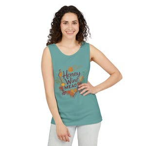 Honey Wine Tank Top, Mead Drinkers Gift , Mead Makers Shirt, Wine Lovers Gift, Alcohol Connoisseurs Tee, Melomel Maker Shirt, Cyser Shirt