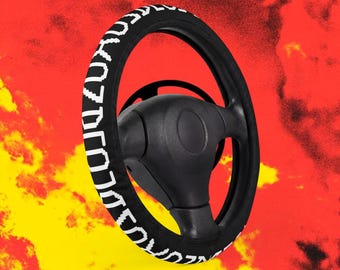 Clancy Twenty One Pilots Car Steering Wheel Cover | Band Logo, Music Fan Accessory