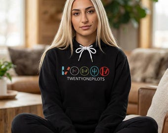 Twenty One Pilots Bella Canvas Pullover Hoodie | Band Hoodie