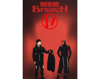 Twenty One Pilots Breach Album Poster (Matte or Semi-Gloss)