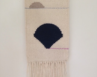 Handmade woven wall hanging | weaving | Fan