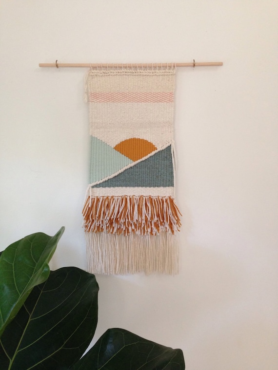 Handmade wall weaving | Seaside