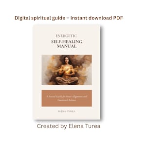 Spiritual Healing Journal PDF | Chakra Cleanse, Grounding Workbook, Energy Rituals