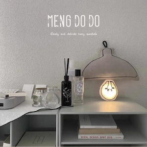 Kids Room Personalized Name Night Light Ins Style Soft Glow Baby Feeding Lamp Nursery Decor Bedroom Light Ideal Gift for Newborn Baby Shower