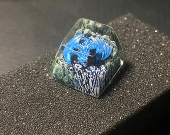 Handmade Dragon resin keycap