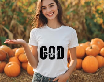 Gott ist gut T-Shirt, christliche Glaubenskleidung