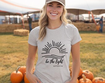 Sei das leichte christliche T-Shirt: Retro Glaube Bekleidung