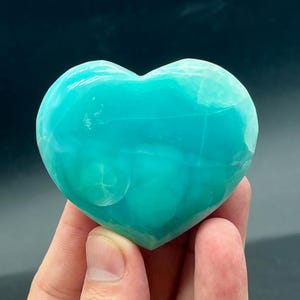 Excellent quality smithsonite heart