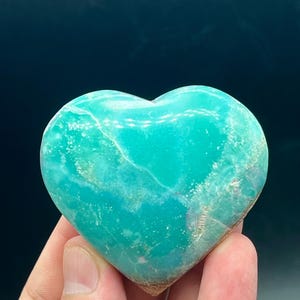 Smithsonite Heart: 90 gram Crystal