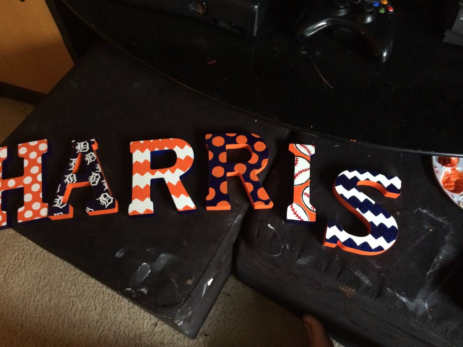 Sports Themed Letters 5 Inches Standing Letters - Etsy