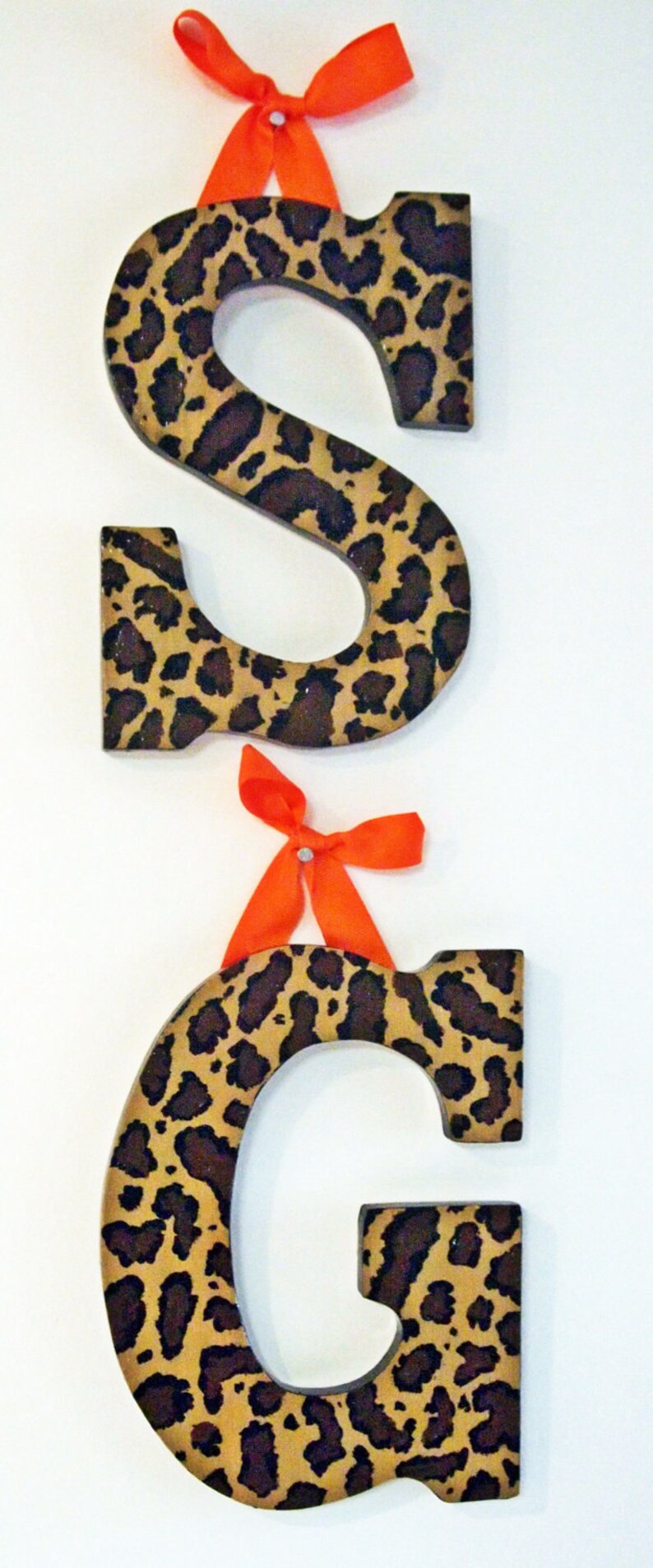 Leopard Print Letters image 3