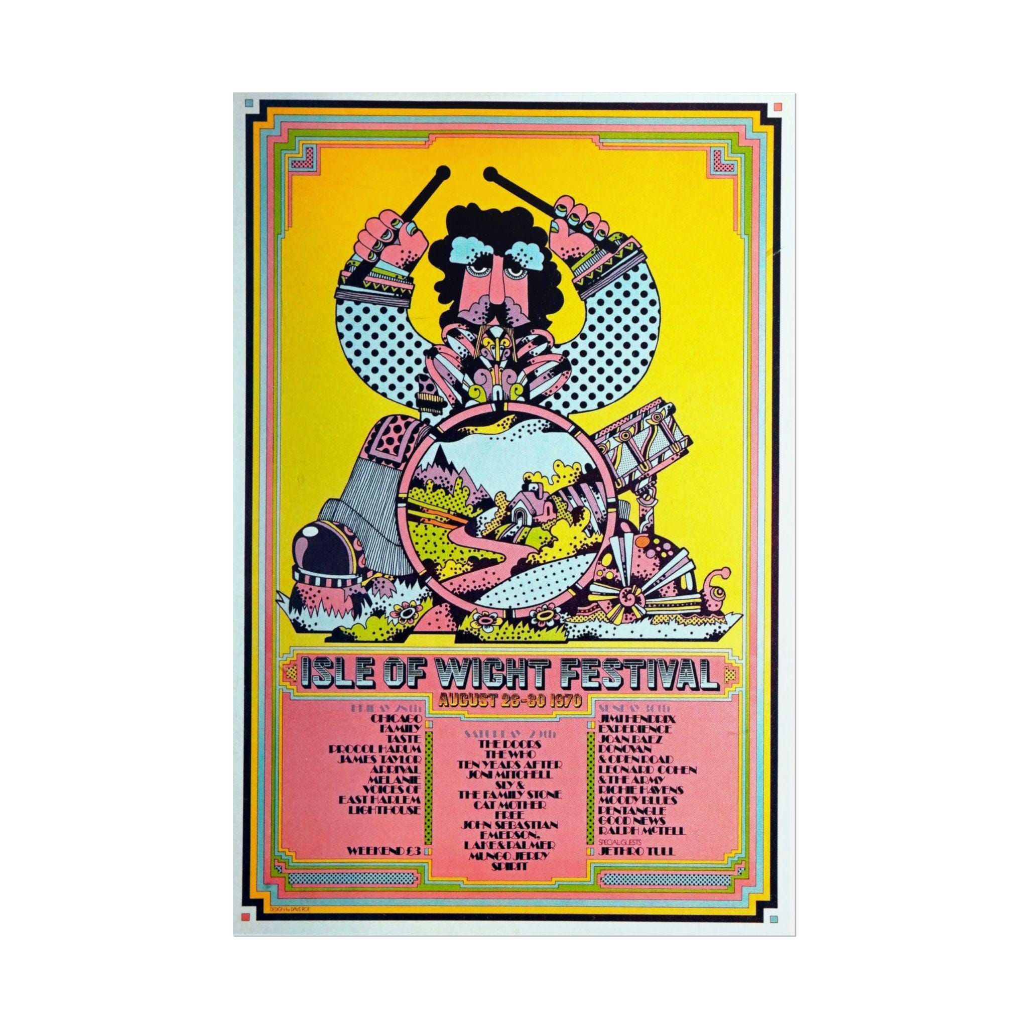 Isle of Wight Festival 1970 - Etsy