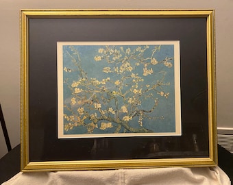 Van Gogh Almond Blossom Print Framed