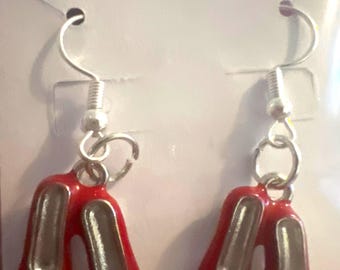 Ruby Slipper Earrings – Handmade Wizard of Oz Inspired Jewelry