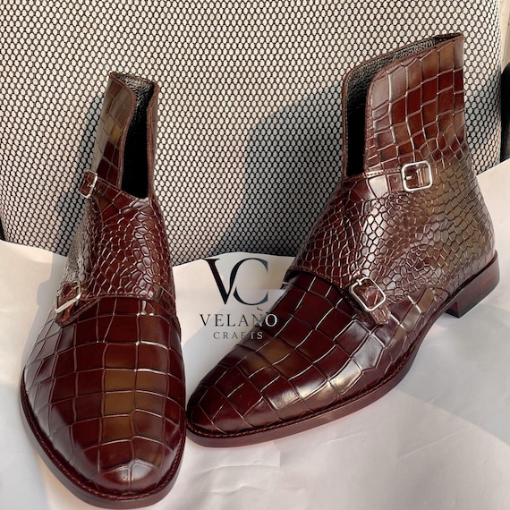 Chukka boots, handmade leather shoes, double monk strap boots, loafers, slip on, leather shoes for men, custom made monk straps.