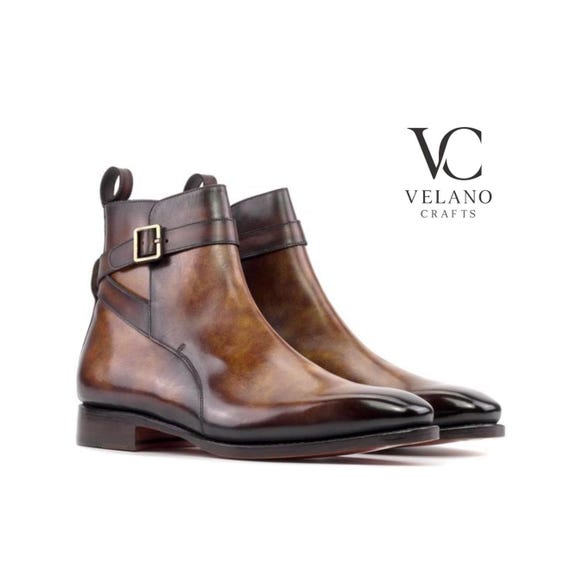 Jothpur boots, handmade leather shoes, gift for men, leather shoes for men, custom made boots.