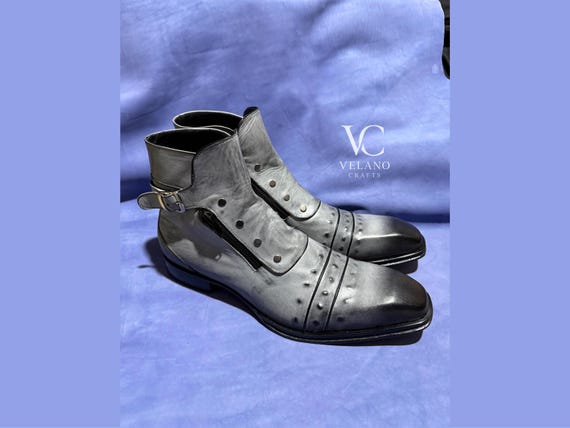 Jothpur boots, handmade leather shoes, gift for men, leather shoes for men, custom made boots.