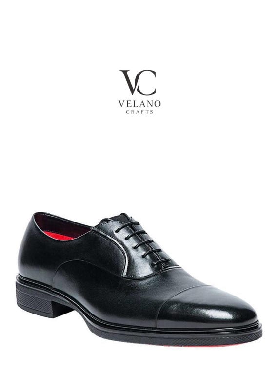 Black Oxford, handmade leather shoes, gift for men , leather shoes , oxford shoes, leather shoes for men.