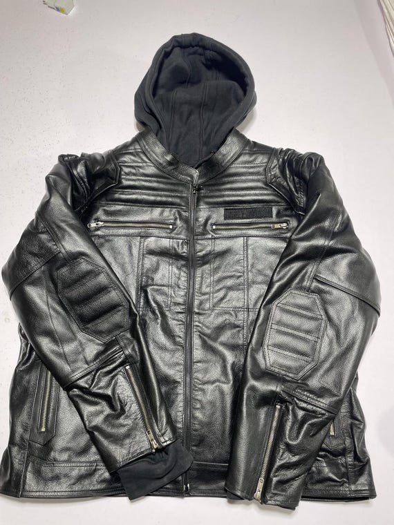 Men's Harley Davidson Black Auroral II 3-in-1 Leather Jacket