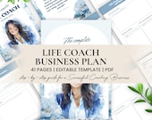 Life Coach Business Plan | Small Business Planner | Business Startup Plan | Coaching Workbook | Life Coach Templates,Business Marketing Plan