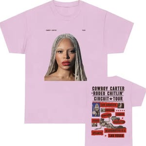 T-shirt Beyonce COWBOY CARTER TOUR 2025