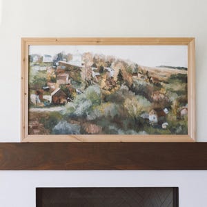 Natural Wood Frame for Samsung Frame TV – Minimalist Modern Look - Also compatible with TCL/Hi-Sense