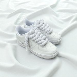 White Air Force 1 Rope Laces