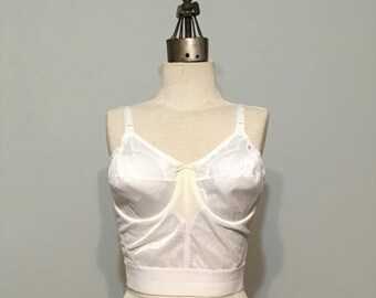 Vintage SEARS BEST Form Longline Bullet Bra 40 B