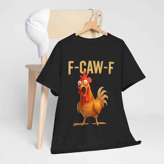 Funny Chicken Fuck off Graphic Tee for Adults, Comedy T-shirt