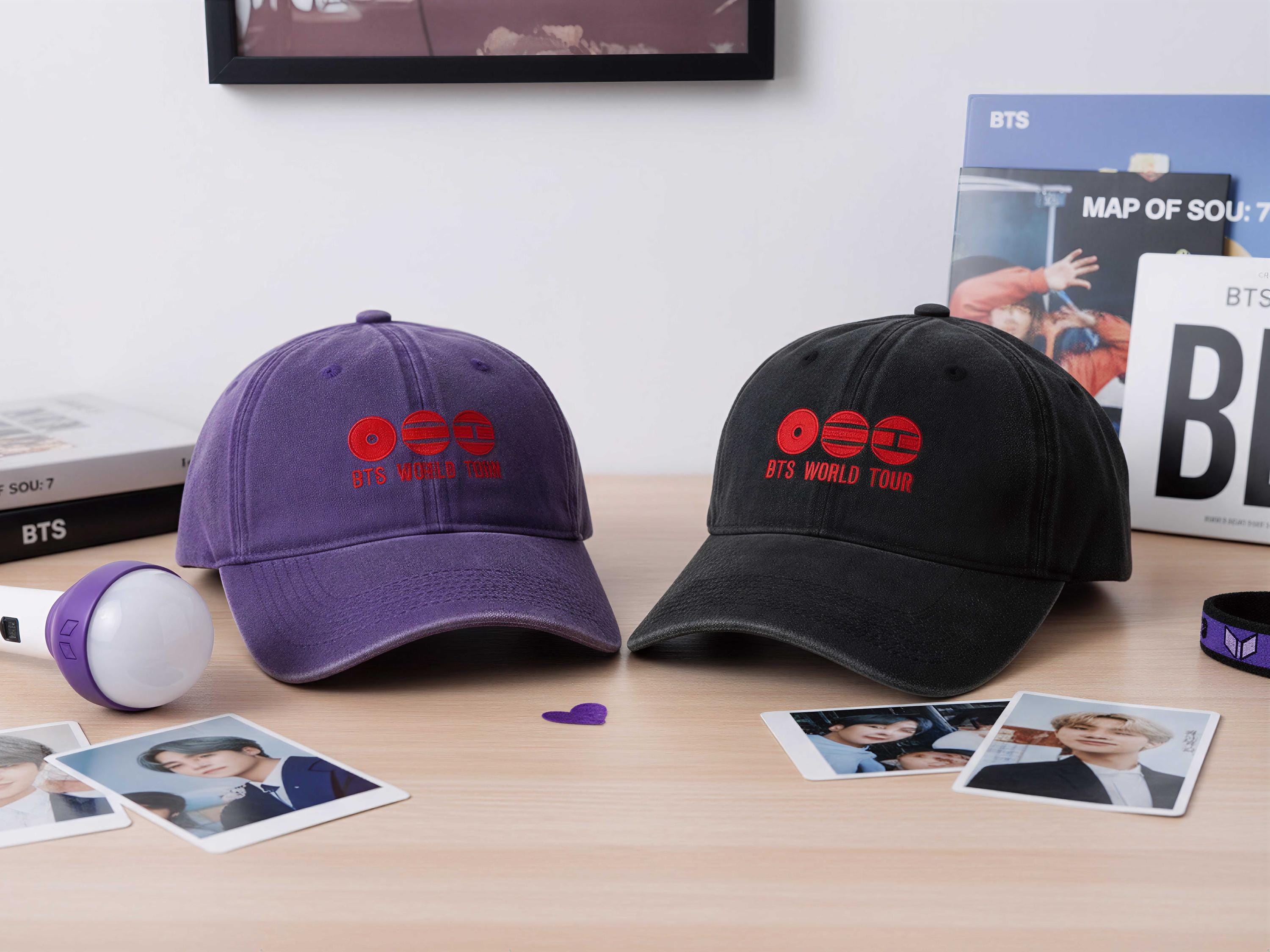 Bts Merch Cap - Etsy