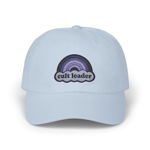 Cult Leader Classic Dad Cap - Casual Sun Hat, Adjustable Dad Hat, Dad Gift, Trendy Casual Wear, Summer Fashion Cap