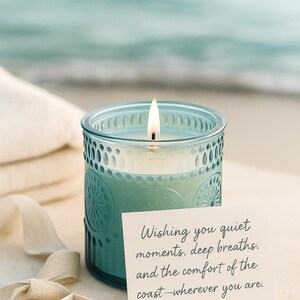 Ocean Breeze Duft-Teelichter Aus Sojawachs – 50 Stück, Je 5h Brenndauer, Made In USA