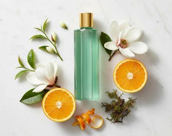 Baño de burbujas Sea and Solace - Baño de burbujas de lujo de 237 ml / Té blanco, magnolia y sándalo / Regalo de autocuidado de la costa sur de Gulf Kind