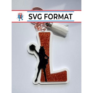 Cheerleading Alphabet SVG – Laser Cut Letter Files | Individual Letters or Full A-Z Bundle | Digital Download for Glowforge, xTool