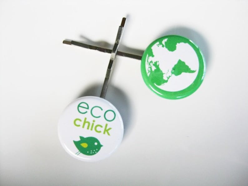 Eco Chick Reduce Reuse Recycle Bobby Pins Sets 13 B78a Etsy