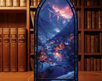 Kącik książkowy Velaris Night Court, wkład na półkę inspirowany ACOTAR, kącik książkowy inspirowany Velaris, dekoracja książkowa, prezent dla miłośników książek