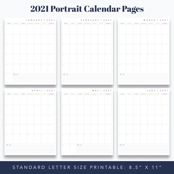 Installer aplikasi dapodik versi 2021.c dan panduan aplikasi dapodik versi 2021.c. Download Prefil 2021 : Standard 8 5 X 11 12 Month Portrait Calendar Printable Prefilled For 2021