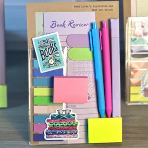 Book Lover’s Annotation Set | Cozy Chapters Bookish Stationary Kit