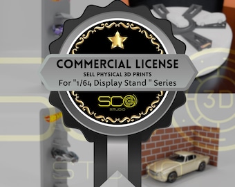 Licenza commerciale a vita: serie di espositori 1/64 / Venditori di grandi volumi / Aggiornamenti futuri