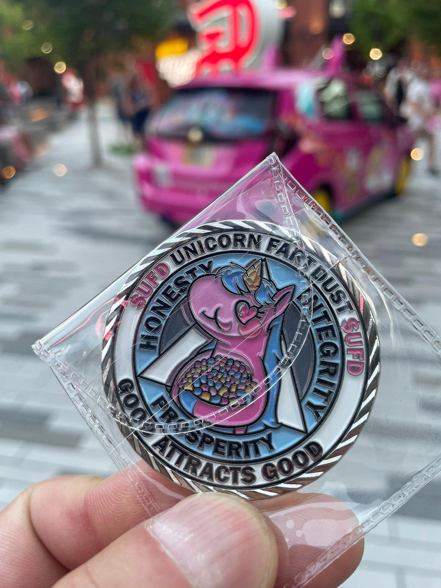 UFD Unicorn Fart Dust Challenge Coins - Etsy New Zealand
