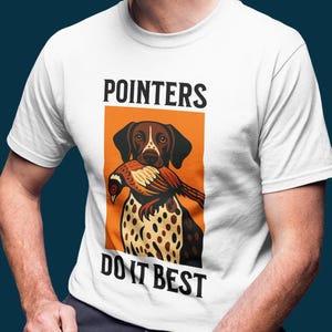 GSP T-Shirt, Vintage Hunting Shirt, Gifts for Hunters, Bird Dog, Pheasant Hunting, Pointer Shirt, German Shorthaired Pointer, Bird Hunting