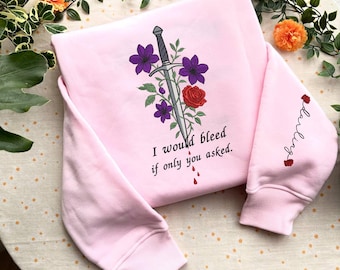 Kai Azer Oh Darling geborduurd sweatshirt en hoodie, machteloze Lauren Roberts-sweater, leesgrage merchandise