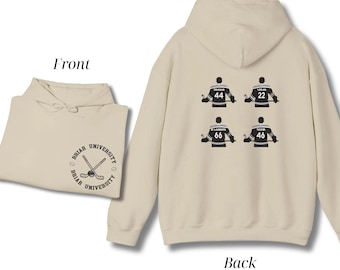 Briar University Embroidered Sweatshirt and Hoodie, Off Campus Series Merch, Hockey Romance Shirt