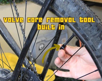 Bike Co2 Thread Stopper With Built In Presta Valve Tool