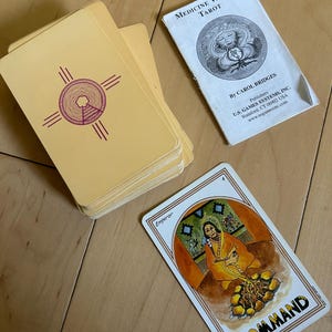 Vintage Medicine Woman Tarot Deck by Carol Bridges