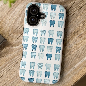 Tooth Magnetic Phone Cases, Cute Dental Gifts, Tooth-Themed Accessories, Fun Cell Phone Cover, Dentist, Teeth