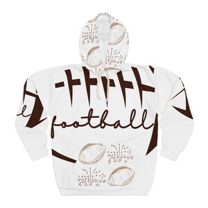 Hoodie mit Fußball-Block-Print: Game Day Bekleidung